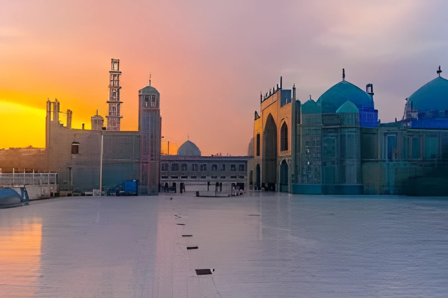 Blue Mosque (Shrine of Hazrat Ali)